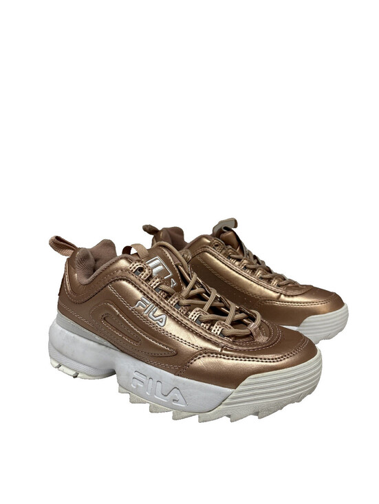 Fila Shoes - Fila Women's Disruptor II Premium Athletic Shoe Rose Gold Size 7M